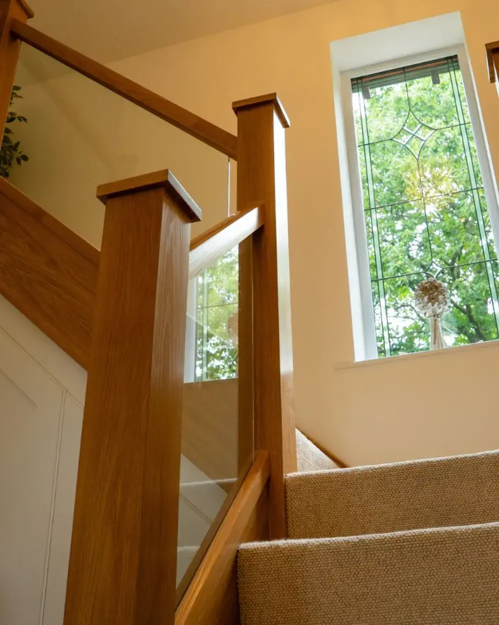 Oak and Glass Staircase Image 2