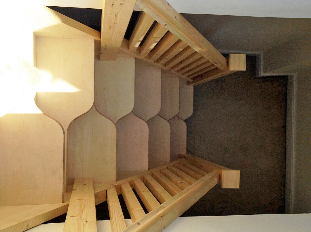 Loft Stairs - Alternating Tread Space Saving Stairs for Loft
