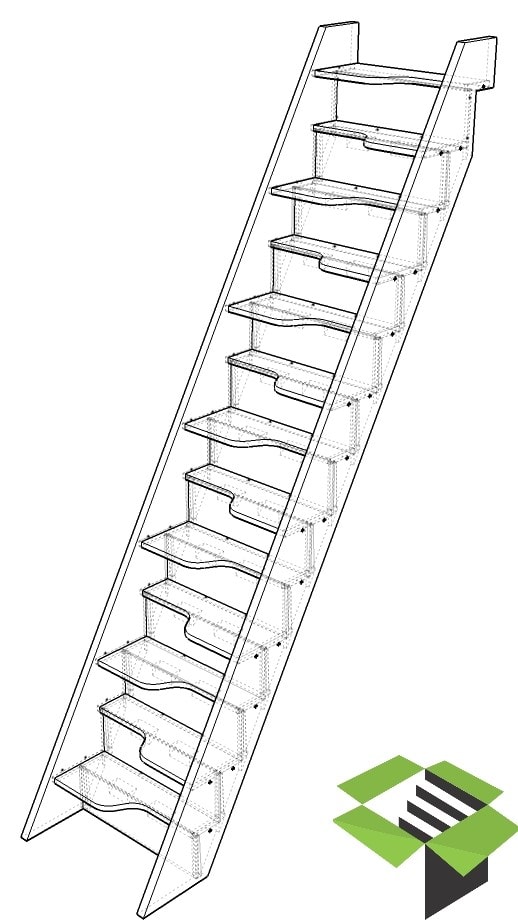 space saving steps