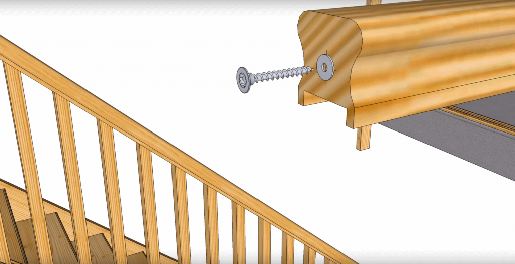 Fix a Handrail to a Newel Post RailFix Kit