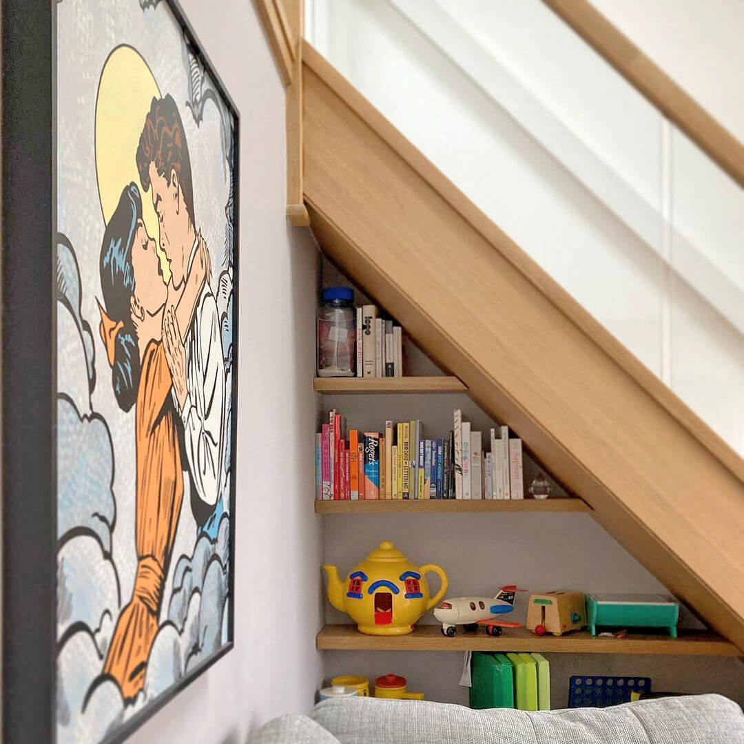 Clever storage ideas for under the stairs