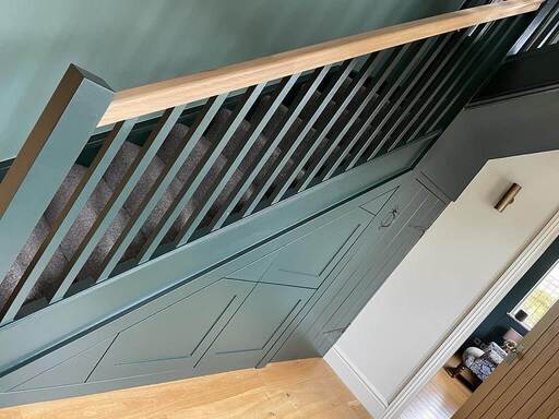black metal stairs 7