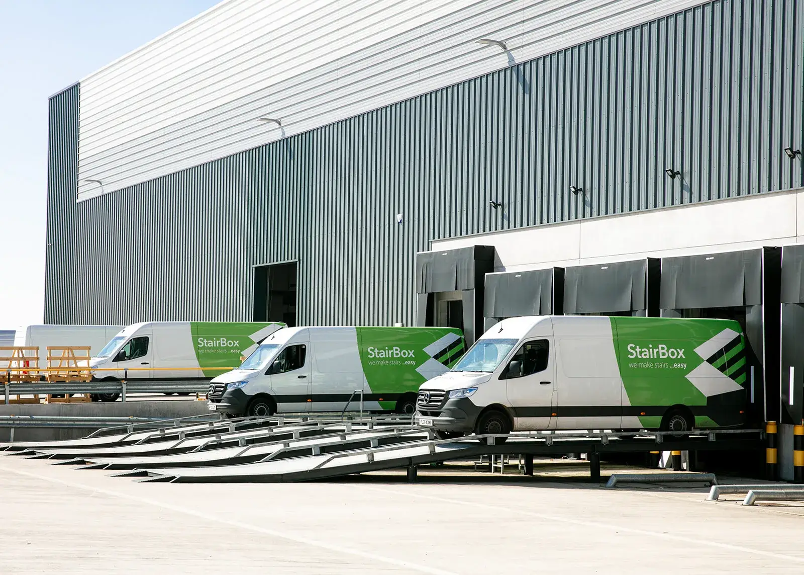 stairbox delivery vans