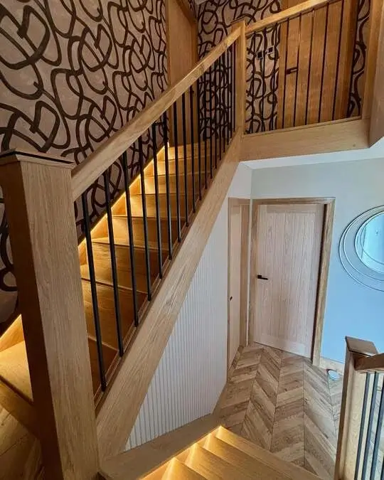 metal staircase spindles