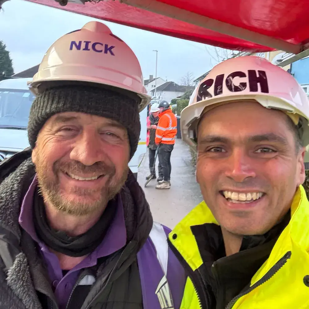 richard with nick knowles