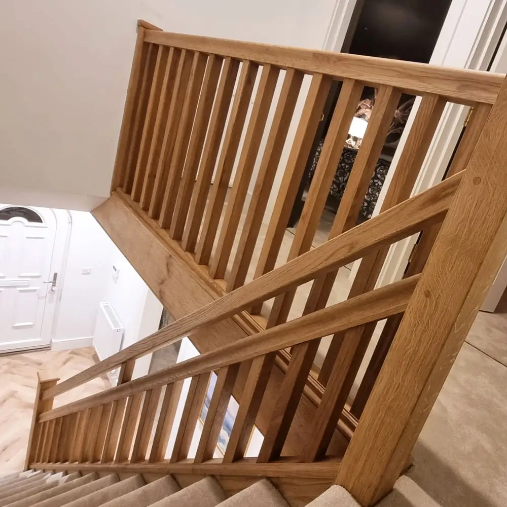 diy sos staircase after