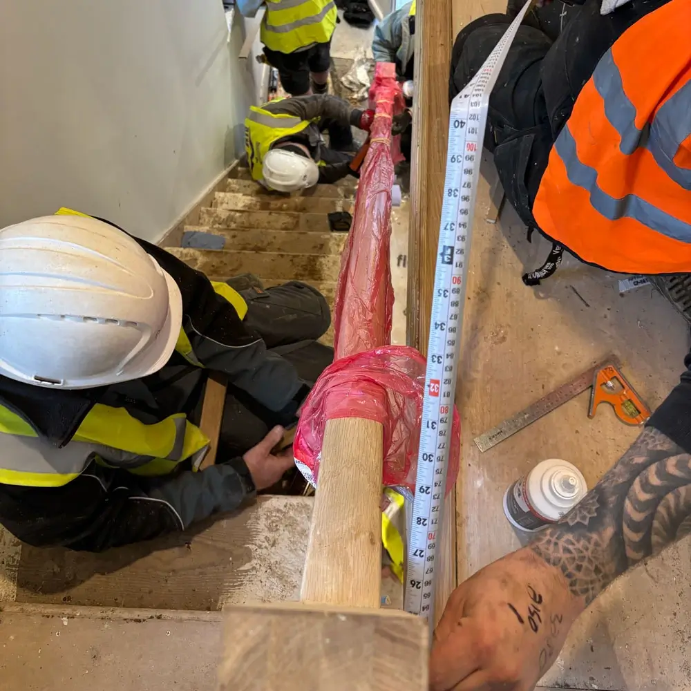diy sos staircase installation